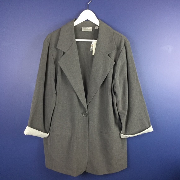 Avenue Jackets & Blazers - Avenue Plus Size Boyfriend Blazer